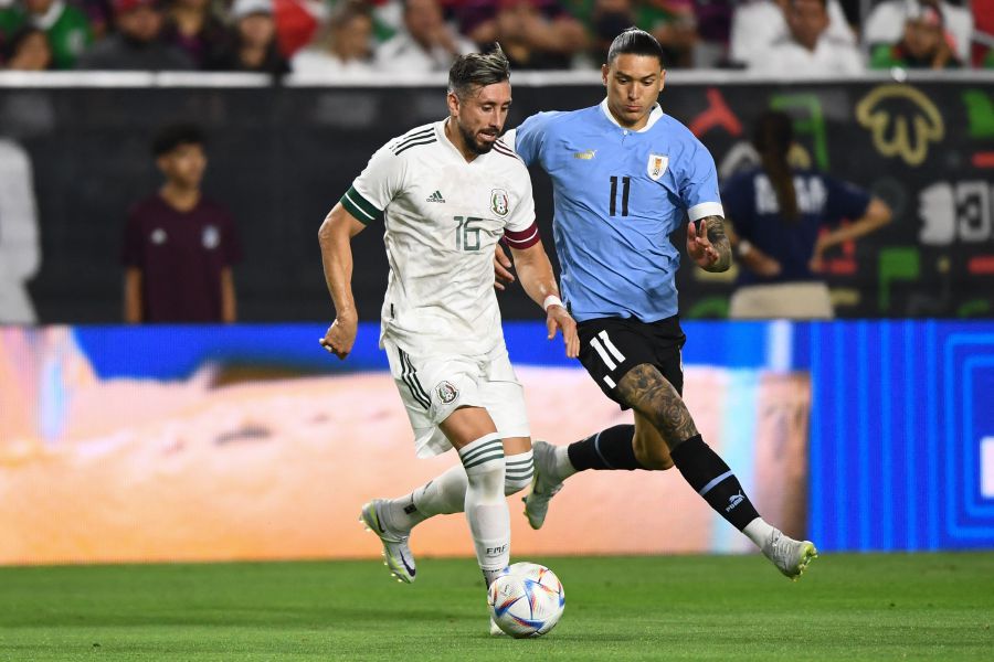 Benfica have reached an agreement with Liverpool for the sale of forward Darwin Nunez (right) for an initial fee of €75 million, the Portuguese club announced on Monday.